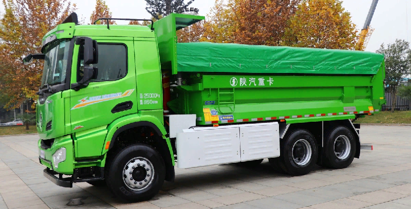 перевозки грузов электрическим самосвалом